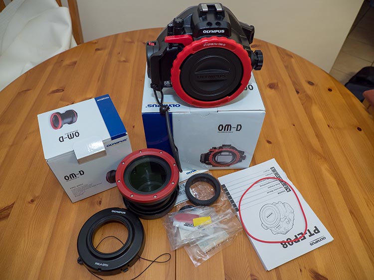 Underwater Photography Magazine | Used kit for sale advert